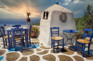 tavern, crete, greece