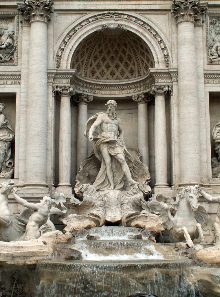 trevi, fountain, fontana di trevi