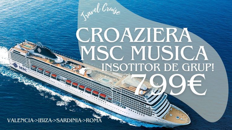 OFERTA CROAZIERA CU INSOTITOR ROMAN DE GRUP