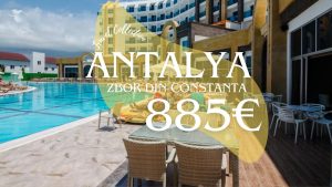 oferta antalya cu zbor din Constanta